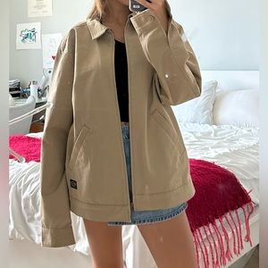 RVCA day shift jacket khaki M NWT